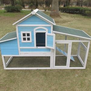 ดีลักซ์บ้านไก่ออกแบบ<span class=keywords><strong>นก</strong></span>กรงไก่ไม้สุ่มสำหรับขาย - Product Image 3