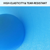Tente de plage rectangulaire en toile pour le camping en plein air et la plage, abri portable pour les activités de plage