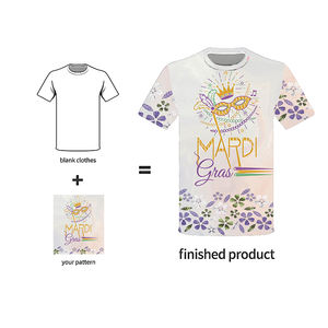 カスタムフルデザインプリントカーニバルアクティビティイベントTシャツ卸売全面昇華印刷Tシャツメーカー - Product Image 3