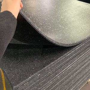High Quality GYM FLOOR RUBBER MAT Weight Area Rubber Mats Gym Flooring Environmental Friendly Rubber Matts Gym Mat - Product Image 5