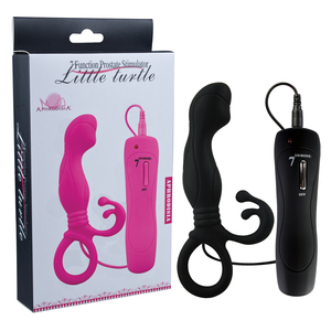 Estimulador Prostático Aphrodisia <span class=keywords><strong>7</strong></span> Funções, Vibrador Anal de Silicone em Forma de Tartaruga, <span class=keywords><strong>7</strong></span> Modos de Vibração, À Prova D'Água, Seguro para o Corpo - Product Image 4