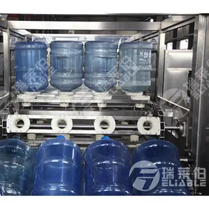 Yüksek verimli 600BPH rekabetçi fiyat kova otomatik sıvı 5 galonluk su şişe dolum makinesi