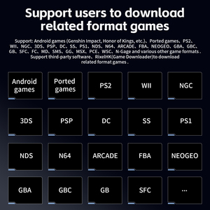 Anbernic RG <span class=keywords><strong>Vita</strong></span> PRO 5.48 Pollici Touchscreen Sistema Android 14/Linux Wi-Fi 6 5000 mAh Supporta Console PS2 WII Videogiochi - Product Image 4