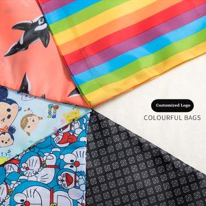 Bolsas de Compras Personalizadas de Cute Shop, Bolsa de Compras de Lujo con Estampado de Arcoíris, Reciclable - Product Image 3