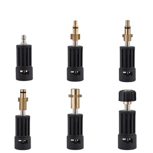 Adaptateur de connecteur pour nettoyeur haute pression Kaikarai, en plastique noir, compatible AR/Lavor/Bosch/Huter M22, lance à <span class=keywords><strong>jet</strong></span> réglable/brumisation - Product Image 1