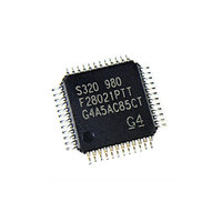 Microcontrolador IC TMS320F28021PTT, 32 bits, 64 KB de memoria Flash, 48LQFP, componentes electrónicos originales