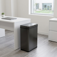 Poubelle créative pliable de 70 L, multifonctionnelle, avec capteur intelligent, poubelle automatique à induction pour la maison