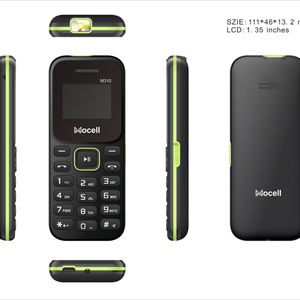 OEM ODM 2021 โทรศัพท์มือถือขนาดหน้าจอ 1.44 นิ้ว รองรับ 2G พร้อมแบตเตอรี่ 600mAh โทรศัพท์มือถือพกพา M310 310 มินิโฟน - Product Image 2