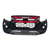 Nouveauté Facelift pour DMAX 2012-2019 à 2024 Kit de pare-chocs accessoires calandre mise à niveau vers Dmax 2024 Kit de carrosserie