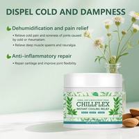 Crème de soulagement instantané CHILLFLEX |   Crème de massage à base de plantes pour le soulagement des douleurs articulaires et musculaires au menthol, pour le soin des articulations.