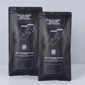 Sacs personnalisés imprimés à trois soudures latérales, pochettes Mylar autoportantes, emballage mat premium avec UV sélectif, refermables à fermeture éclair, résistants à l'humidité, OEM ODM - Product Image 1
