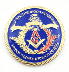 Cross-<b>border</b> Hot Sale Corporate Event Promotional Gift Customization Plated Copper Commemorative Medal Custom Enamel Coin - Product Image 1