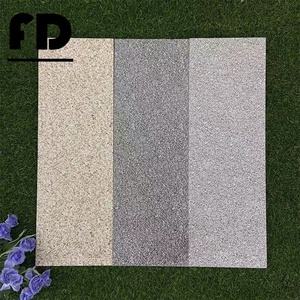 Carreaux de sol en porcelaine durables pour extérieur, antidérapants, blancs <span class=keywords><strong>sésame</strong></span>, 20 mm, avec veines noires, pour villas et écoles - Product Image 1