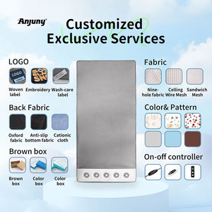 Materasso di raffreddamento a 5 ventole-terapia lavabile cuscinetto per il letto del flusso d'aria dell'ospedale per il sonno dei bambini ha certificato il tappetino ventilato caldo - Product Image 4