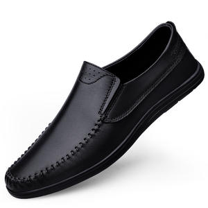 Zapatos Oxford de Negocios Casuales para Hombre, Estilo Británico, de Cuero Genuino, con Malla, con Cordones, Impermeables, Antideslizantes, Transpirables, Ligeros, con Punta - Product Image 6