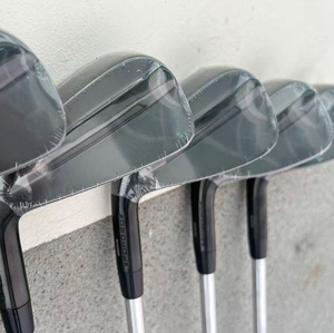 Ensemble de fers de golf pour gauchers en acier inoxydable de qualité supérieure, 7 pièces avec poignée en caoutchouc, prix de gros d'usine - Product Image 6