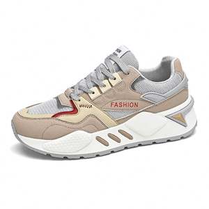 Zapatillas deportivas casuales transpirables de moda para hombre, estilo nuevo, cómodas, con cordones, para caminar, venta al por mayor de fábrica - Product Image 1