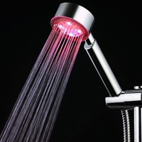 FEIDU Pommeau de douche LED à main Accessoire de robinet de salle de bain en plastique ABS pour hôtels, salles de bain et appartements