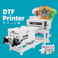 Garantía de Entrega a Tiempo, Impresora DTF A2 con Cabezal de Impresión Xp600, Máquina de Impresión Digital de Camisetas A2, Impresora DTF de Transferencia de Calor con Película PET