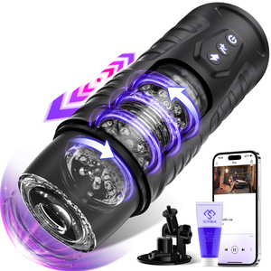 Elektrischer Spinner Cup Männlicher Mastur bator mit 7 Schub rotations modi Stroker Cup Men Masturbation Toys - Product Image 1