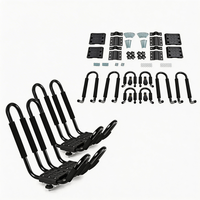 Voyage universel Camping 2 paires 150 Lbs réglable pliant J-bar voiture planche de surf Snowboard Kayak porte-bagages