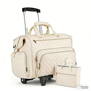 <span class=keywords><strong>Sac</strong></span> de <span class=keywords><strong>voyage</strong></span> à <span class=keywords><strong>roulettes</strong></span> télescopique multifonctionnel en nylon <span class=keywords><strong>ultra</strong></span>-<span class=keywords><strong>léger</strong></span>, grande capacité, nouveau style transfrontalier, avec fermeture éclair - Product Image 1