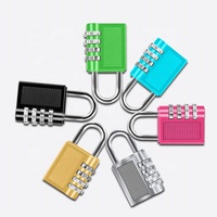 Serrure à Code en alliage de Zinc sécurisée à XMM-8024 cadenas à combinaison multicolore serrure de porte d'armoire à mot de passe mécanique pour casier de sport de gymnastique