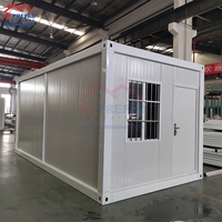 Maroc Tremblement de terre Reconstruction Container House Maison De Conteneur Pliable Maison Mobile Demontable Home Assembler House Frame
