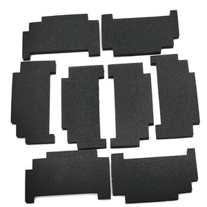 Custom Quiet Home Appliance PP Foam Pad 513 Adhesive Black <b>Round</b> Non-Slip <b>Cushion</b> For Furniture Protection - Product Image 5