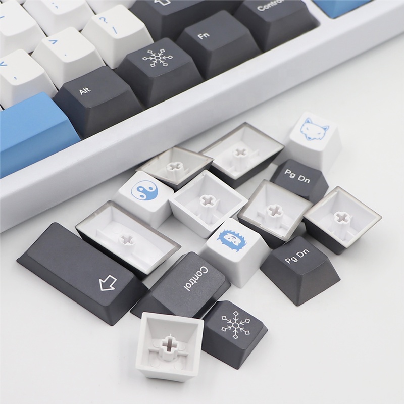 GMK Arctic CircleテーマPBT 5面昇華高さチェリーキーキャップ