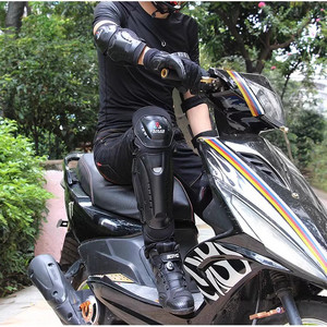 Ginocchiere moto ginocchiere moto Motocross ginocchiere DH MX MTB ciclismo Outdoor ginocchiere sport 4 pz/lotto - Product Image 5