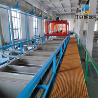 Machine de galvanoplastie entièrement automatique Équipement de chromage Machine Tongda