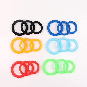 Anillo de silicona luminoso con cierre para pene, juego de anillos para hombres, retarda la eyaculación, juguete sexual para adultos - Product Image 2