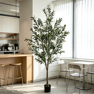 Árbol de Bonsái Artificial de <span class=keywords><strong>Olivo</strong></span> con Frutos, de Gran Tamaño, para Decoración de Bodas, Aniversarios, Navidad y Exteriores - Product Image 2