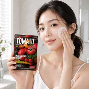 Masque en feuille super-alimentaire à la tomate 25g hydratant pour tous types de peaux - Product Image 6