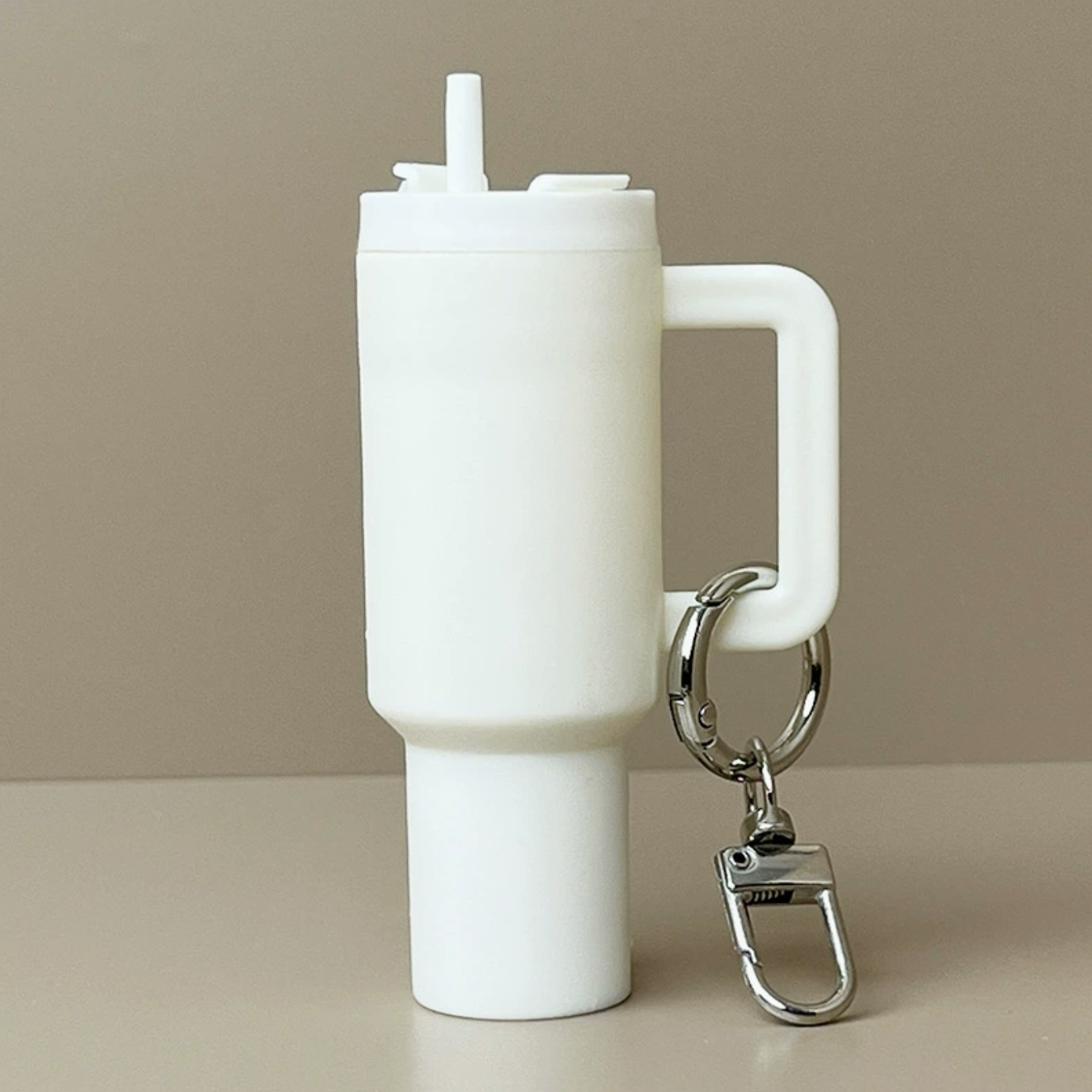 White-- Keychain