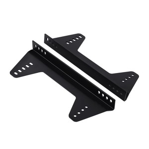 Plaque de renforcement universelle en acier en forme de L pour siège baquet de voiture, support pour base de siège de course modifiée, accessoires de panneau latéral - Product Image 5