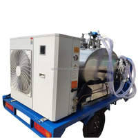 Réfrigérateur portable intégré pour véhicule, certifié CE, DEMA, auto-propulsé, en acier inoxydable, capacité 500L, pour le refroidissement du lait