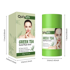 Mascarilla Facial de Arcilla Personalizada en Barra, Mascarilla Facial Purificante de Té Verde en Barra, Mascarilla Facial Sólida de Arcilla de Té Verde - Product Image 5