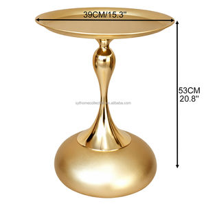 Mesa <span class=keywords><strong>de</strong></span> Centro <span class=keywords><strong>de</strong></span> Metal Minimalista Urbana en Oferta, Perfil Alto para Uso junto al Sofá, Mesa Auxiliar Compacta para Esquina <span class=keywords><strong>de</strong></span> Apartamento - Product Image 2