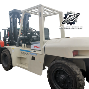 Montacargas TCM FD100Z8 de 7 Toneladas, Montacargas Usado de Japón, 10 Toneladas, Motor Isuzu 6BG1, Máquina Usada, Montacargas a Combustible, 3000MM, 10000KG - Product Image 1