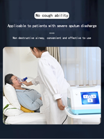 Application clinique Système multifonctionnel de dégagement des voies respiratoires Dispositif d'aide à la toux pour le traitement de la MPOC Asthme Pneumonie