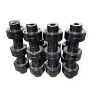 Accouplement élastique de type HL, accouplement à broches en nylon ZG35, accouplement élastique