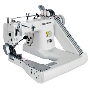 Gc-928-Ps High-Speed 3-Needle Feed Off The Arm Chainstitch Sewing Machine With Gear-Box Puller Medium-Heavy / Heavy