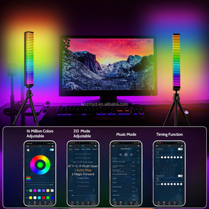 Nhịp điệu LED ánh sáng với PVC cơ thể thông minh kiểm soát ứng dụng 5V có thể sạc lại Giấc Mơ Màu điều khiển âm thanh thanh trò chơi <span class=keywords><strong>Rome</strong></span> trang trí - Product Image 6