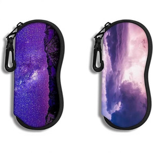 Custom Logo Soft <b>Glasses</b> 2 Pack Eyeglass <b>Case</b> With Hook Sunglass <b>for</b> Women Men Promotion Gift - Product Image 4