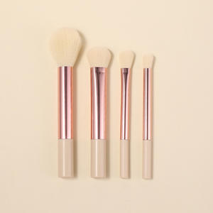 <span class=keywords><strong>Brochas</strong></span> OEM de alta calidad rosa de lujo vegano logotipo personalizado etiqueta privada técnicas profesionales reales juego de <span class=keywords><strong>brochas</strong></span> de maquillaje para maquillaje - Product Image 6