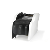 Fauteuil de lavage de cheveux électrique en métal Dongpin avec fonction massage, chaise de salon réglable pour lavage de cheveux, fauteuil de massage