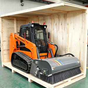 INFRONT 25Hp Engine Powered YF360 YF380 Mini Skid With Steer Equipped With D1105 Engine Strong Power Stable Performance L - Product Image 1