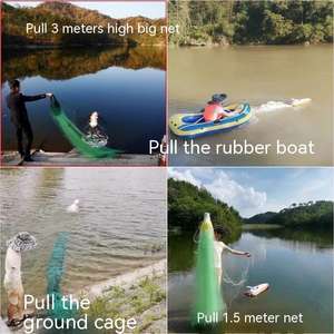 Bateau RC de pêche silencieux en acier inoxydable haute puissance Blue Sky avec télécommande et dégagement automatique du filet - Product Image 4